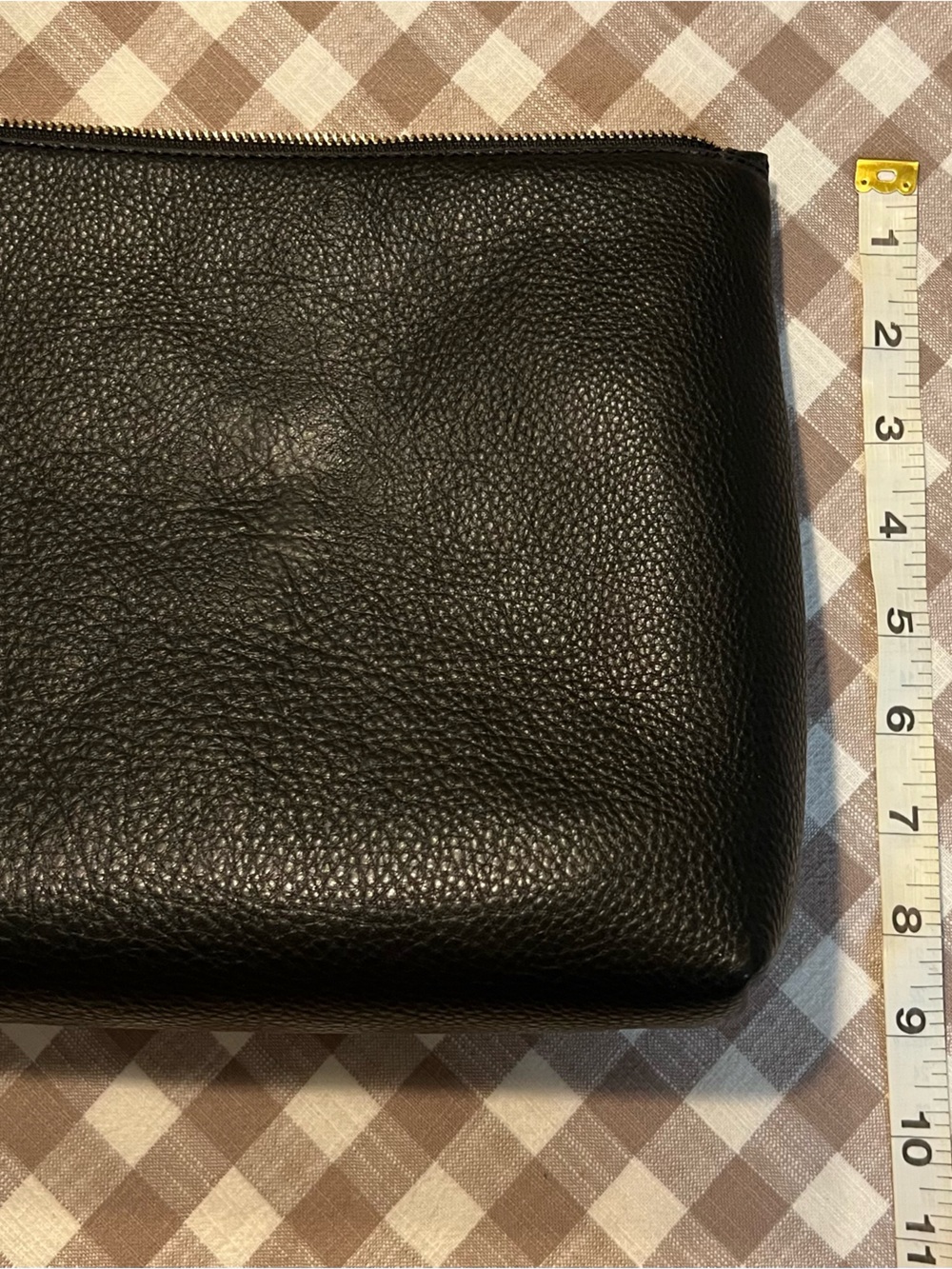 Vera Bradley Large Black Sequin Leather Pouch with Sequin Design NWT GORGEOUS - Picture 8 of 15